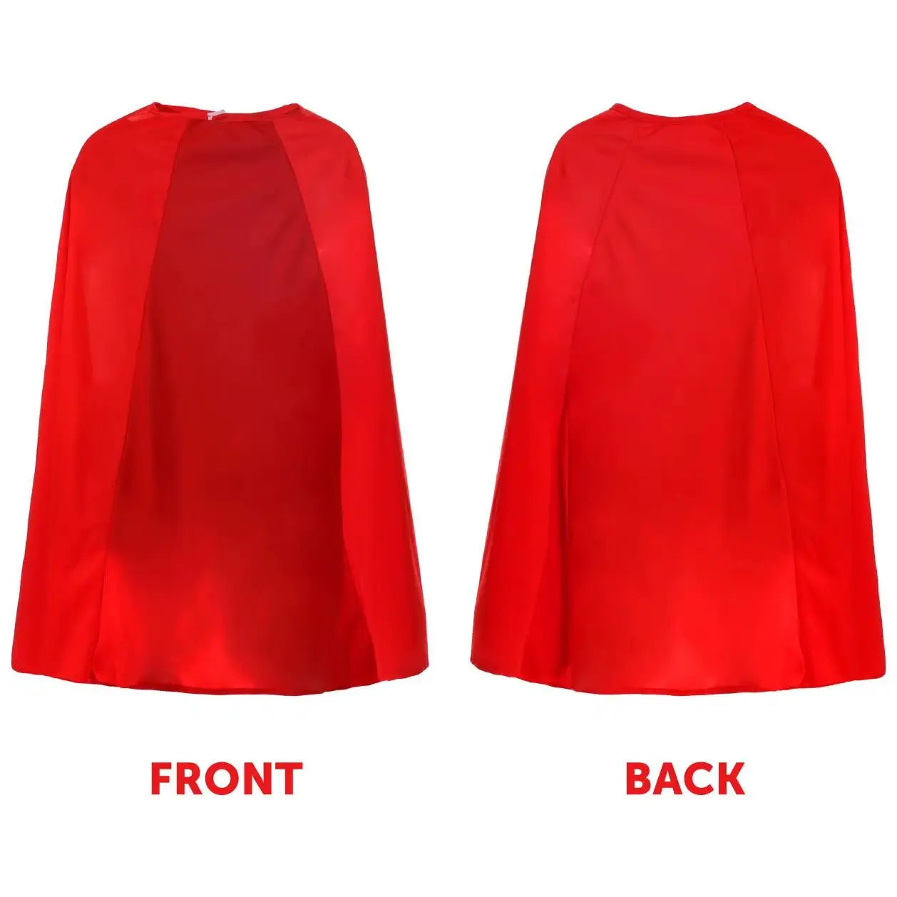Kids Potato Superhero Costume - Red Cape, Eye Mask, Gloves & Black Belt - Childs World Book Day / Book Week Fancy Dress Costume