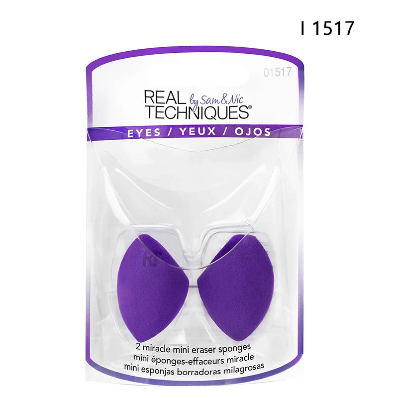 Real Techniques Set Makeup Sponge Set Face Beauty Cosmetic Powder Puff For Foundation Cream Concealer Make Up Blender Tools