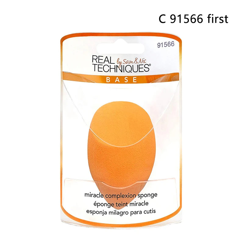 Real Techniques Set Makeup Sponge Set Face Beauty Cosmetic Powder Puff For Foundation Cream Concealer Make Up Blender Tools