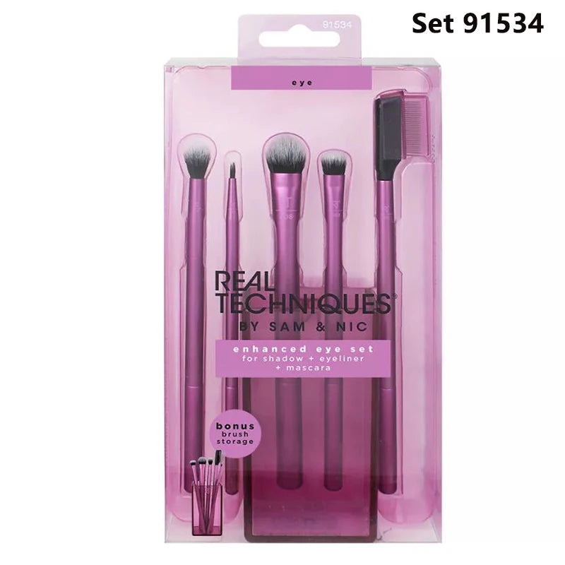 Real Techniques Set Makeup Sponge Set Face Beauty Cosmetic Powder Puff For Foundation Cream Concealer Make Up Blender Tools