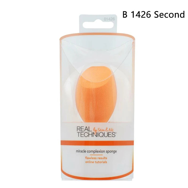 Real Techniques Set Makeup Sponge Set Face Beauty Cosmetic Powder Puff For Foundation Cream Concealer Make Up Blender Tools