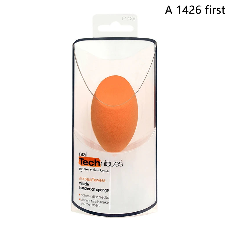 Real Techniques Set Makeup Sponge Set Face Beauty Cosmetic Powder Puff For Foundation Cream Concealer Make Up Blender Tools