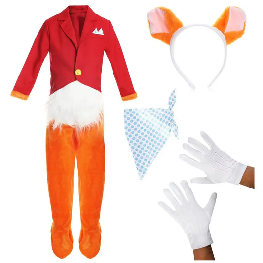 Mr Fox Costume For Kids - Fantastic Fox Costume For World Book Day/Book Week