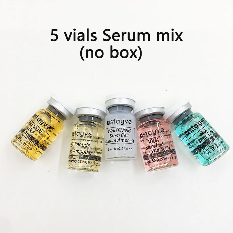 Stayve 8ml BB Cream Glow Essence Starter Kit Facial Niacinamide Foundation Moisturiseing Cream Skin Care Beauty