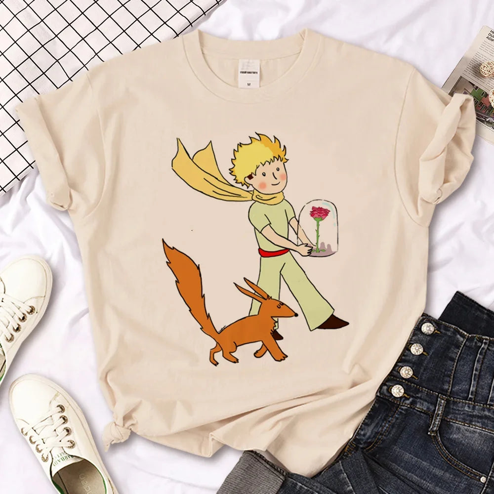 the Little Prince Tee women harajuku tshirt girl 2000s clothing