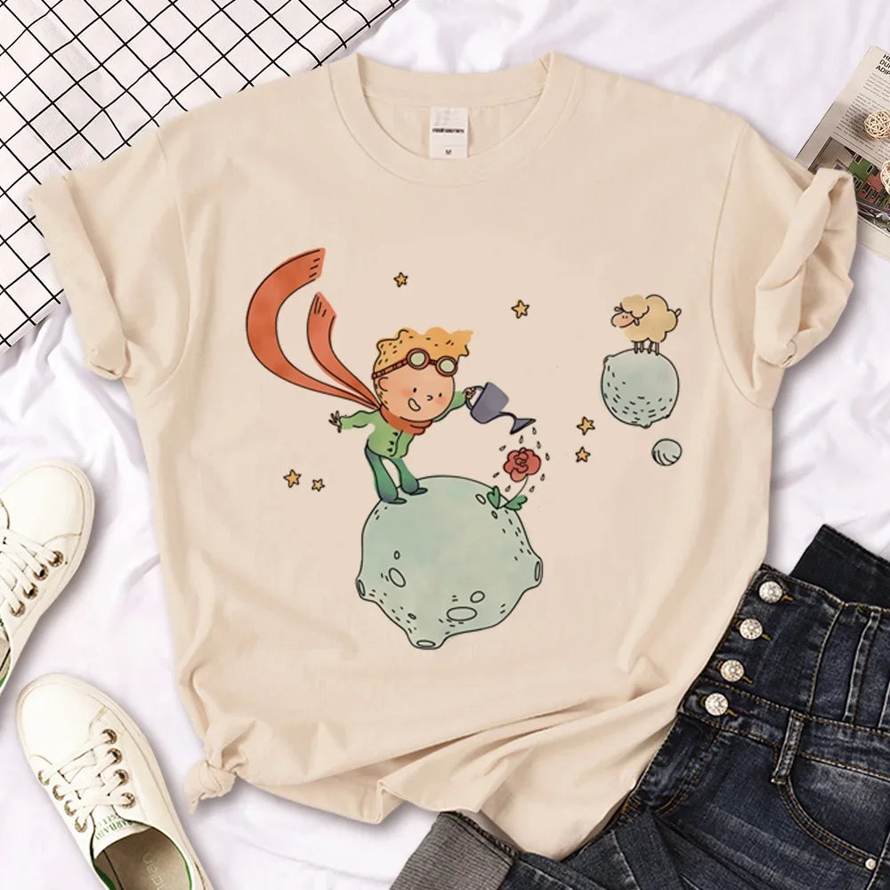 the Little Prince Tee women harajuku tshirt girl 2000s clothing