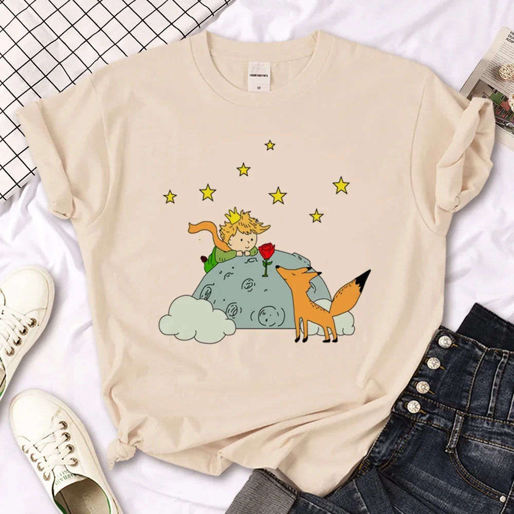 the Little Prince Tee women harajuku tshirt girl 2000s clothing