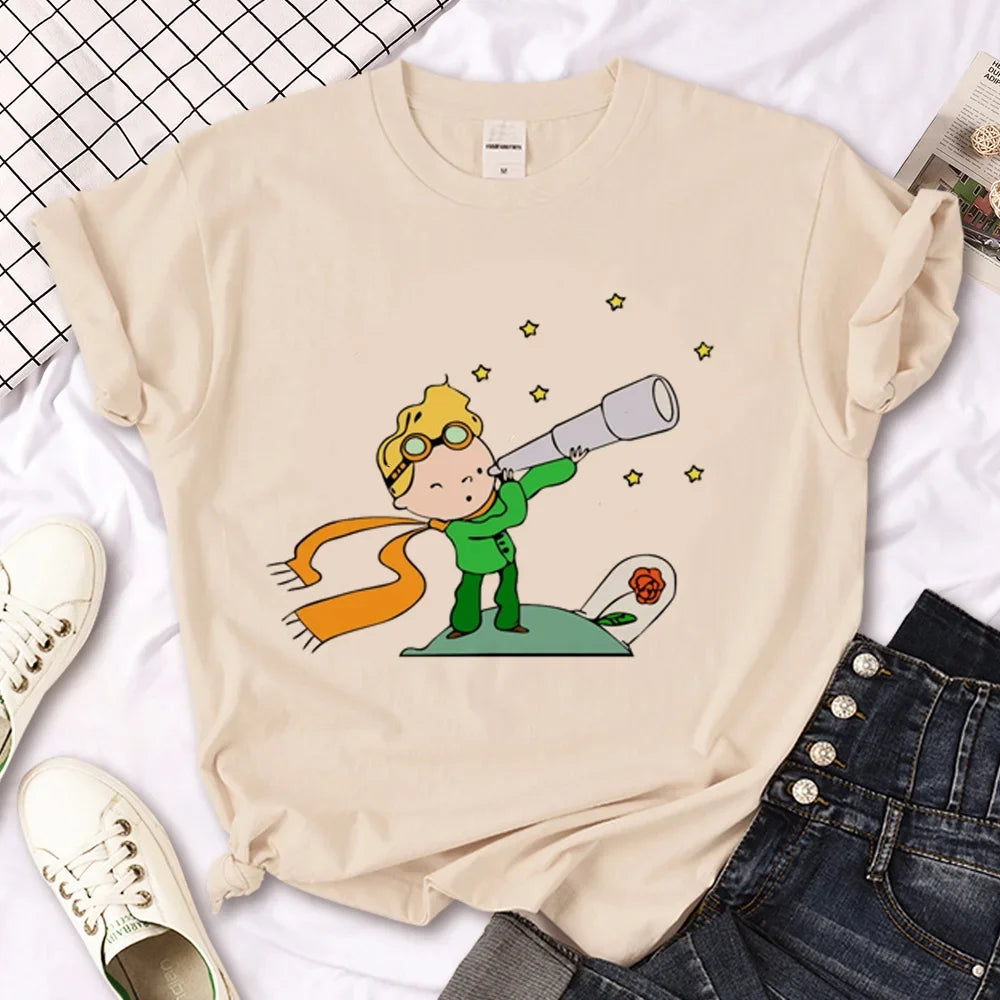 the Little Prince Tee women harajuku tshirt girl 2000s clothing