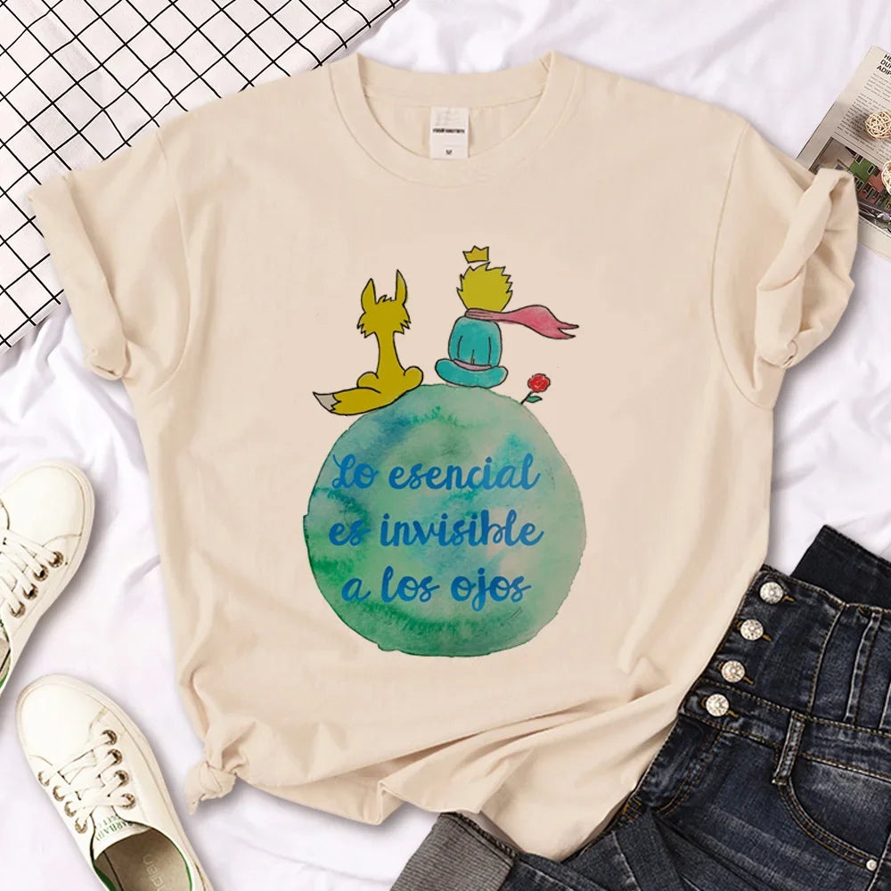 the Little Prince Tee women harajuku tshirt girl 2000s clothing